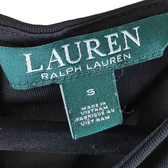 LAUREN RALPH LAUREN Drattea‎ Jumpsuit Black Keyhole Front SIZE S - Picture 4 of 12